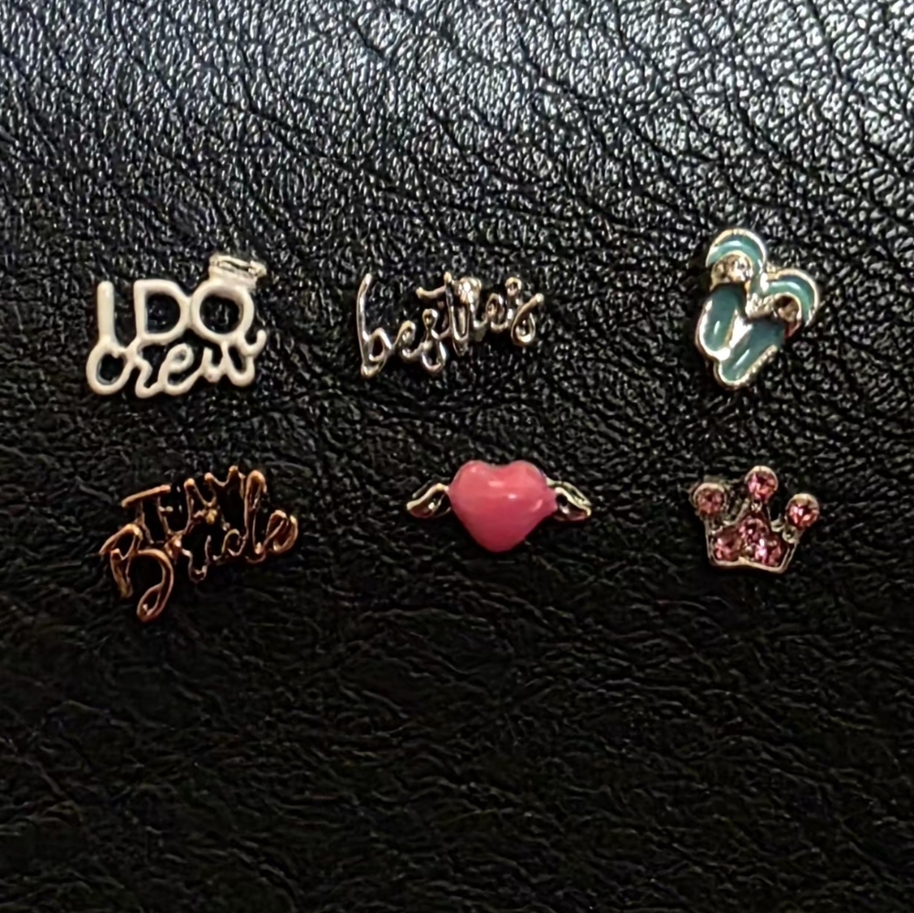 8 - Origami Owl Pieces...(will Seperate-please See Description For Prices)